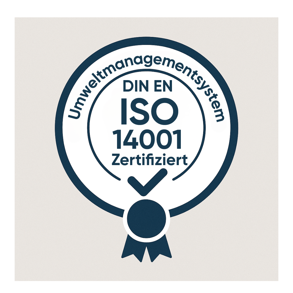 DIN EN ISO 14001 Zertifiziert - Umweltmanagementsystem